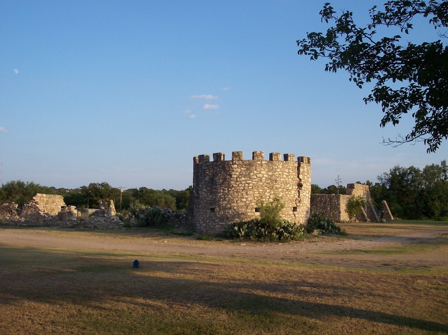 Menard, TX Ruins Of Presidio San Luis de Las Amarillas, Menard, Texas