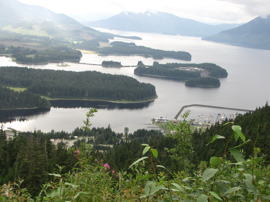 Hoonah, AK Hoonah Bay View from Mountain photo, picture, image