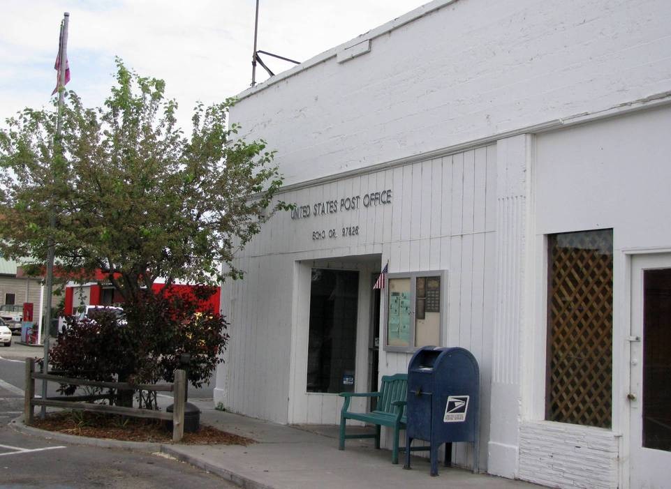 Echo, OR: Echo Post Office, June 1, 2009