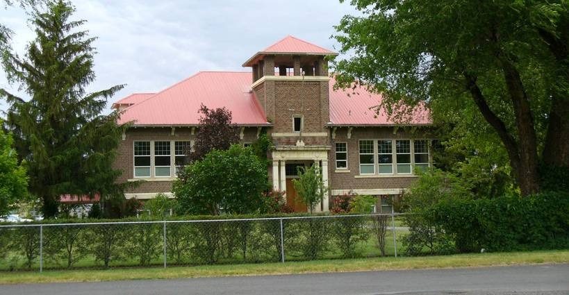 Adams, OR : Adams Former School Building Photo, Picture, Image (Oregon ...