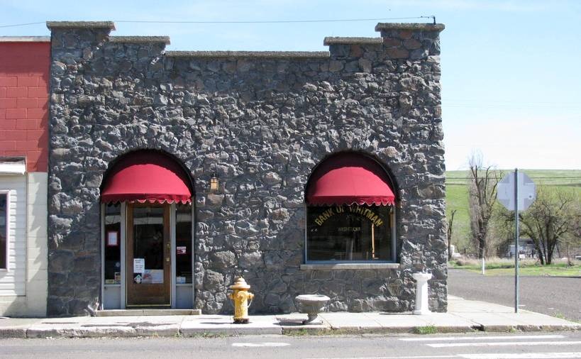 Washtucna, WA: Washtucna, Bank of Whitman, 2009