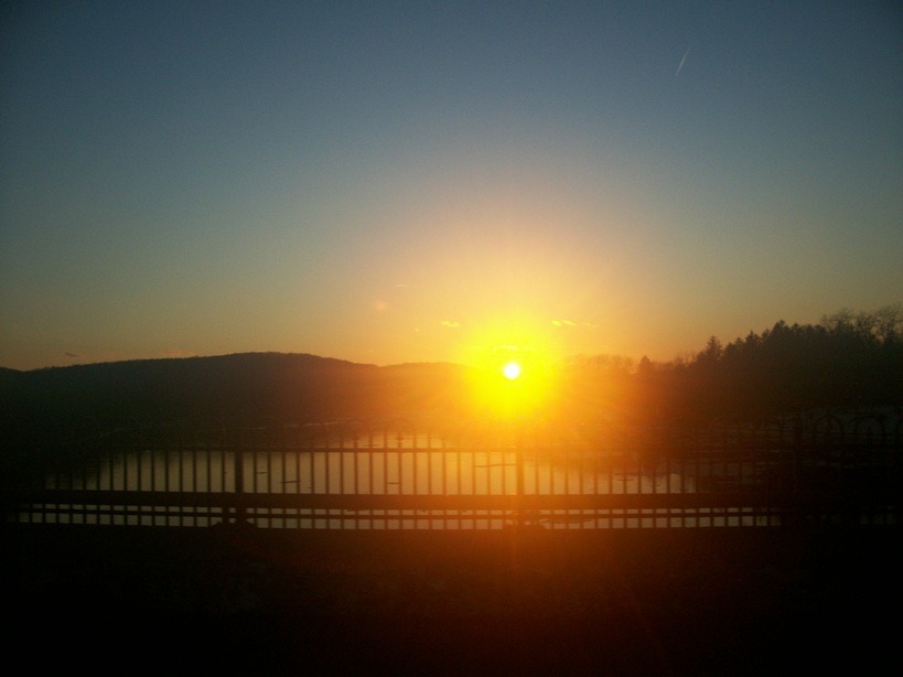 Owego, NY This picture is from the main bridge into Owego, looking