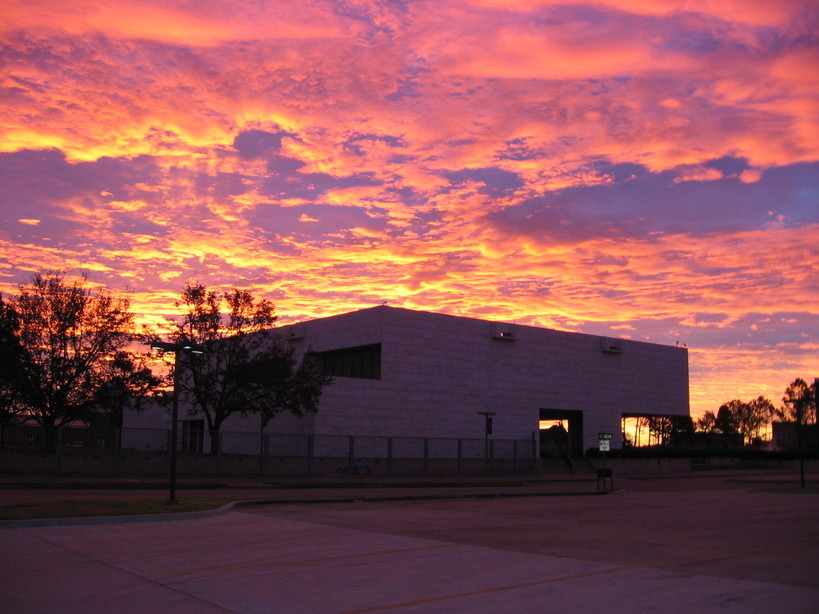 Orange, TX: Stark Museum of Art in the morning