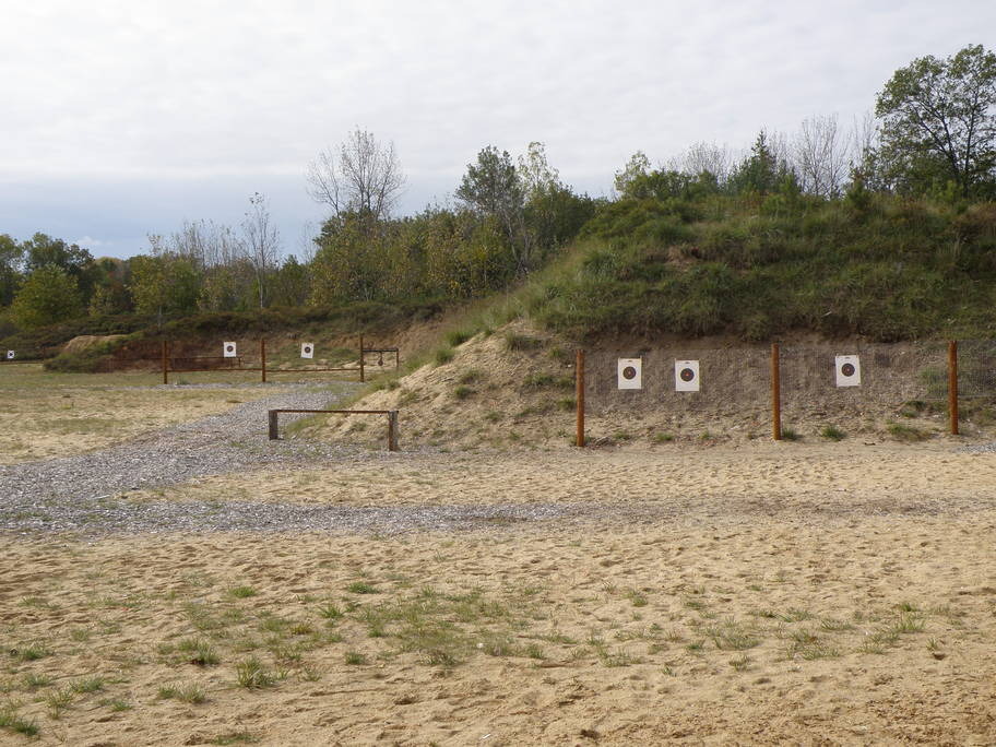 Canada Creek Ranch, MI: rifle range