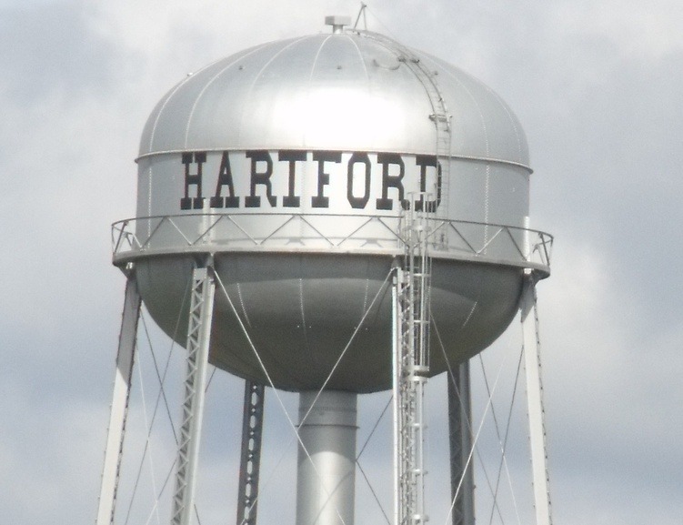 Hartford, WI: Hartford Water tower