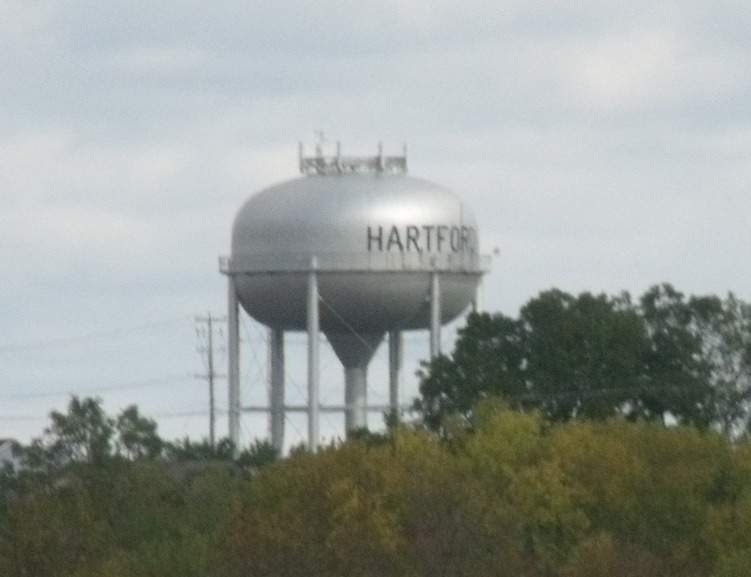 Hartford, WI: Hartford Water tower