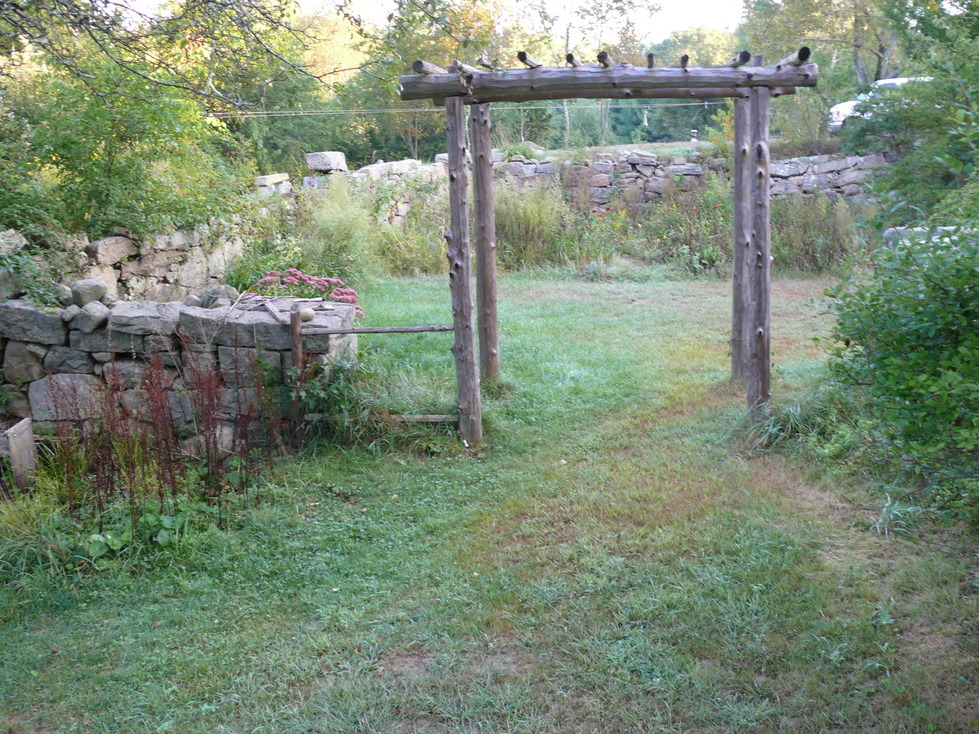 Voluntown, CT Voluntown Peace Trust, barn foundation photo, picture