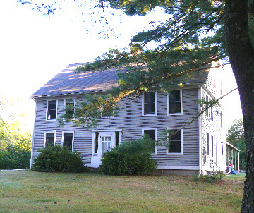 Voluntown, CT: Voluntown Peace Trust, the farm house ca. 1750