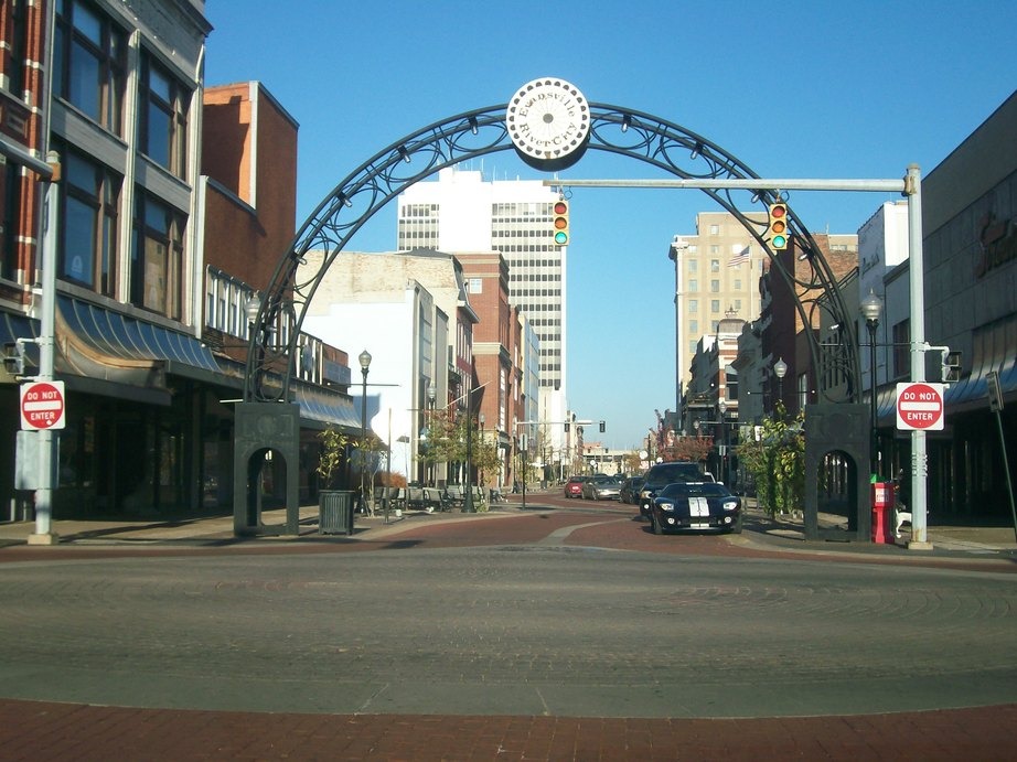 Evansville, IN: Downtown Evansville: Main Street