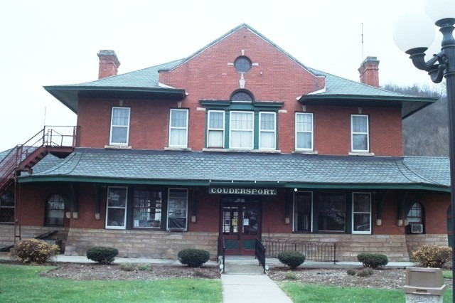 Coudersport, PA: Museum/Police Dept/Old Railway Station