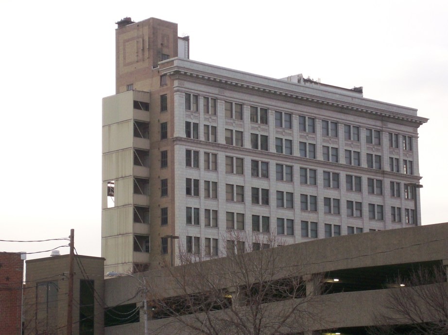 Evansville, IN: Old Building-Downtown Evansville