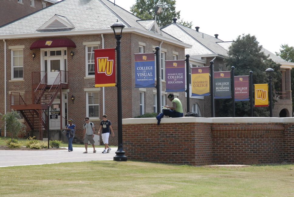 Rock Hill, SC: Winthrop University, Scholars Walk