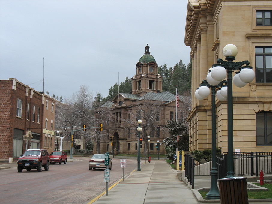 Deadwood, SD: By the city Hall