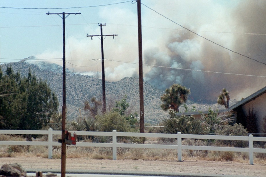 Yucca Valley, CA This fire started in Yucca Valley on August 2008