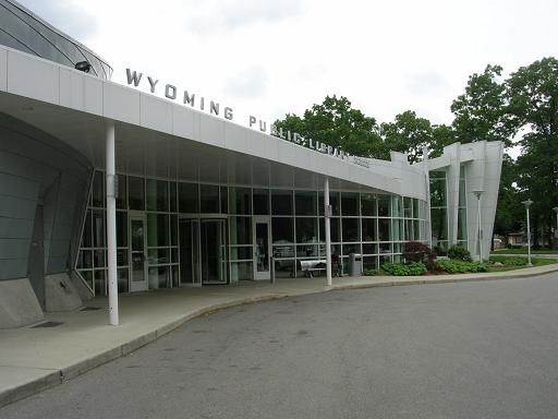 Wyoming, MI: Wyoming Public Library Entrance