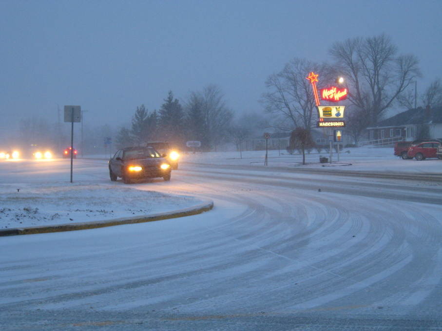 Churubusco, IN: Hazardous Weather Feb. 5, 2010, South Main St., Churubusco, IN