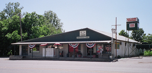 Leakey, TX: May 2004 - Crider's Mercantile located at intersection of Hwy 83 and FM337.