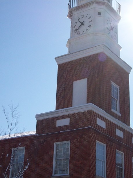 Winnsboro, SC: Clock tower in Winnsboro