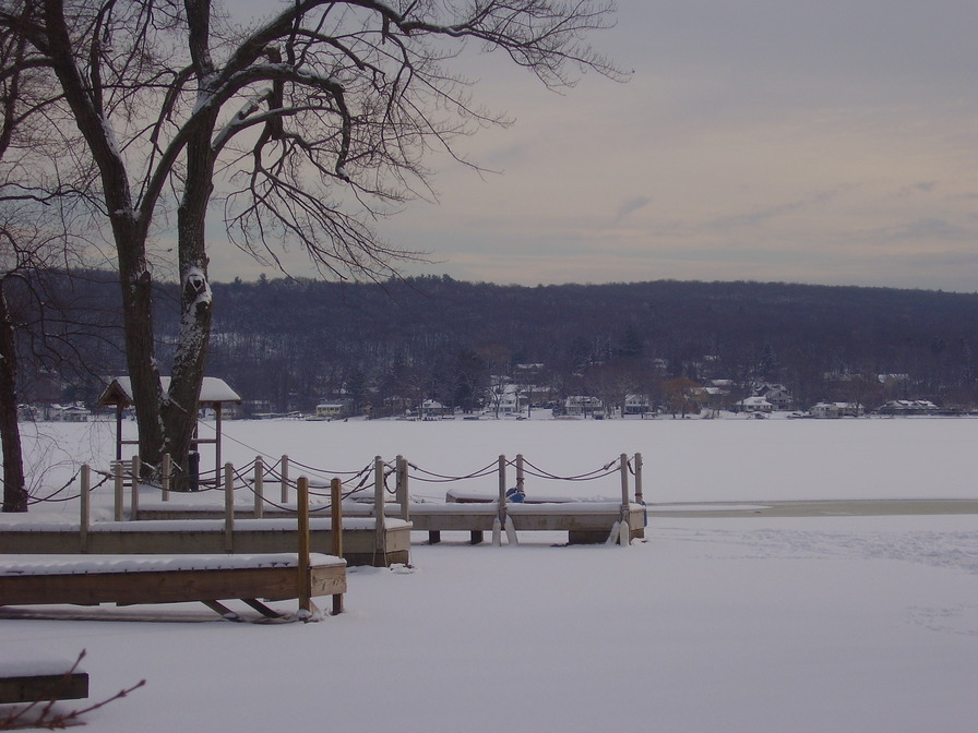 Greenwood Lake, NY: Winter on Greenwood Lake, NY