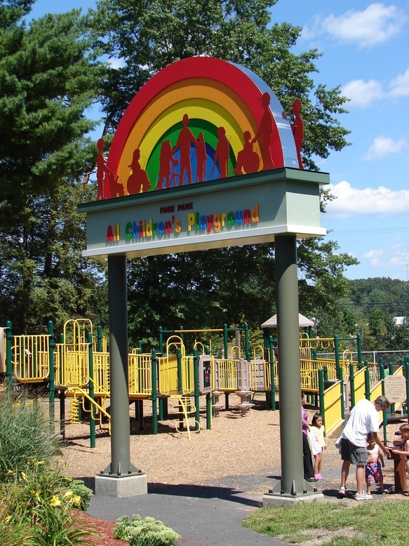Bristol, CT: Page Park playground
