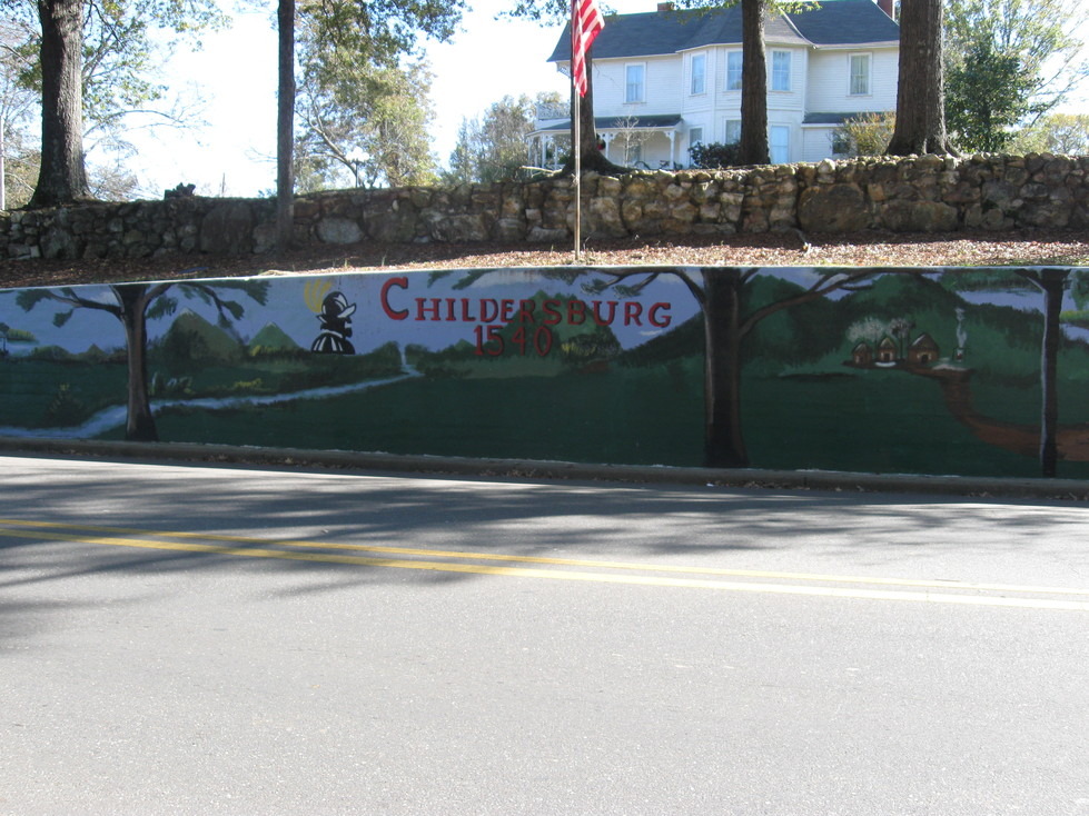 Childersburg, AL Downtown Wall Mural photo, picture, image (Alabama