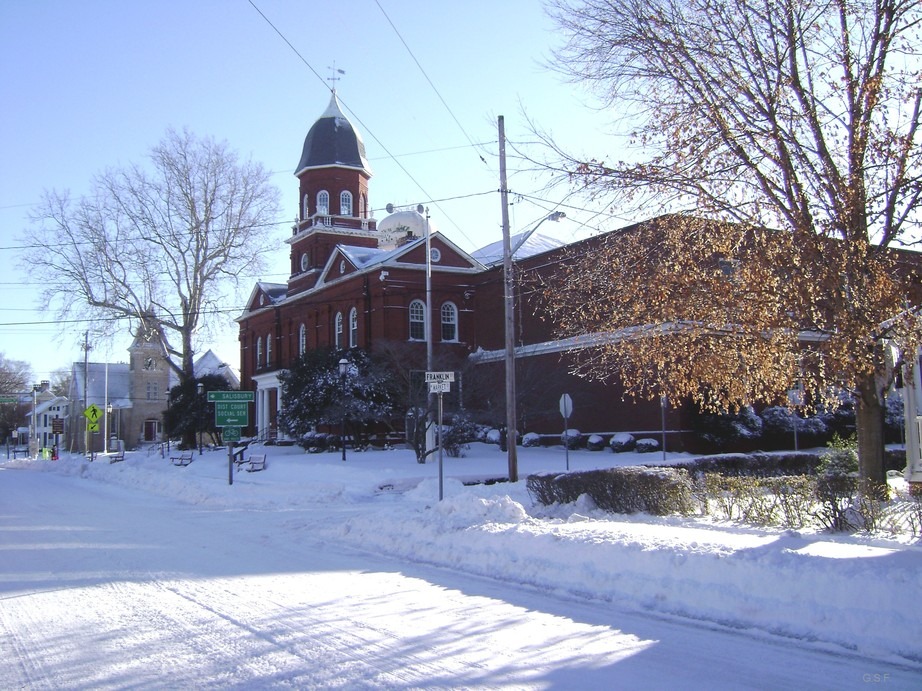 Snow Hill, MD: Worcester County Courthouse