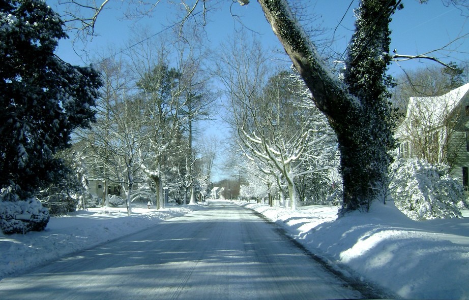 Snow Hill, MD: looking West on West Market Street