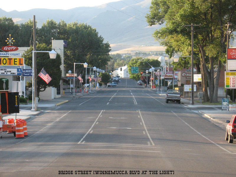 Winnemucca, NV Bridge St. photo, picture, image (Nevada) at