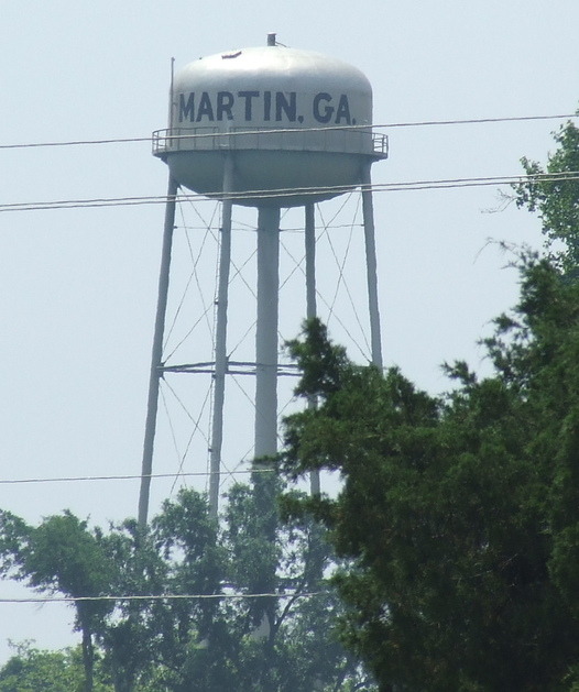 Martin, GA: Water Tower