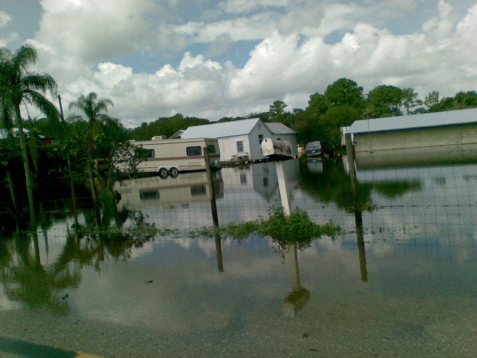 Alva, FL: Tropical Storm Fay Aug 2008