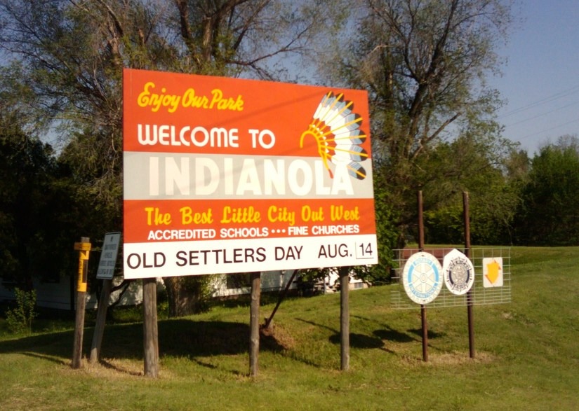 Indianola, NE Indianola, NE town sigh photo, picture, image (Nebraska