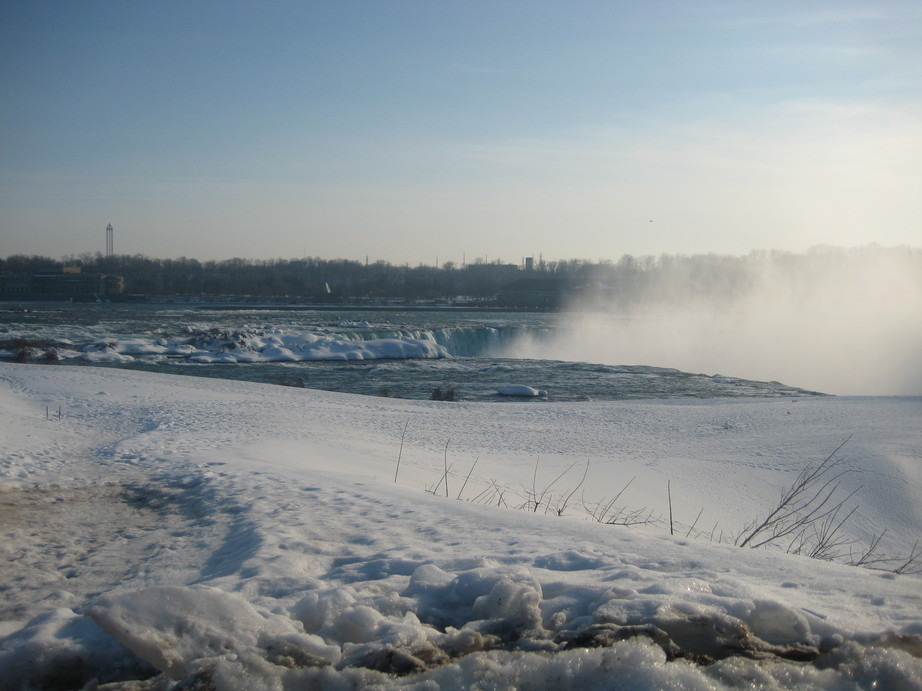 Niagara Falls, NY: The Falls in Winter