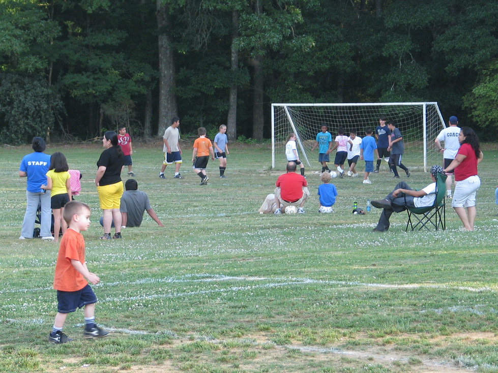 Mount Gilead, NC: Nearly 2,000 people bring their kids or attend spring soccer games in Mount Gilead, N.C.