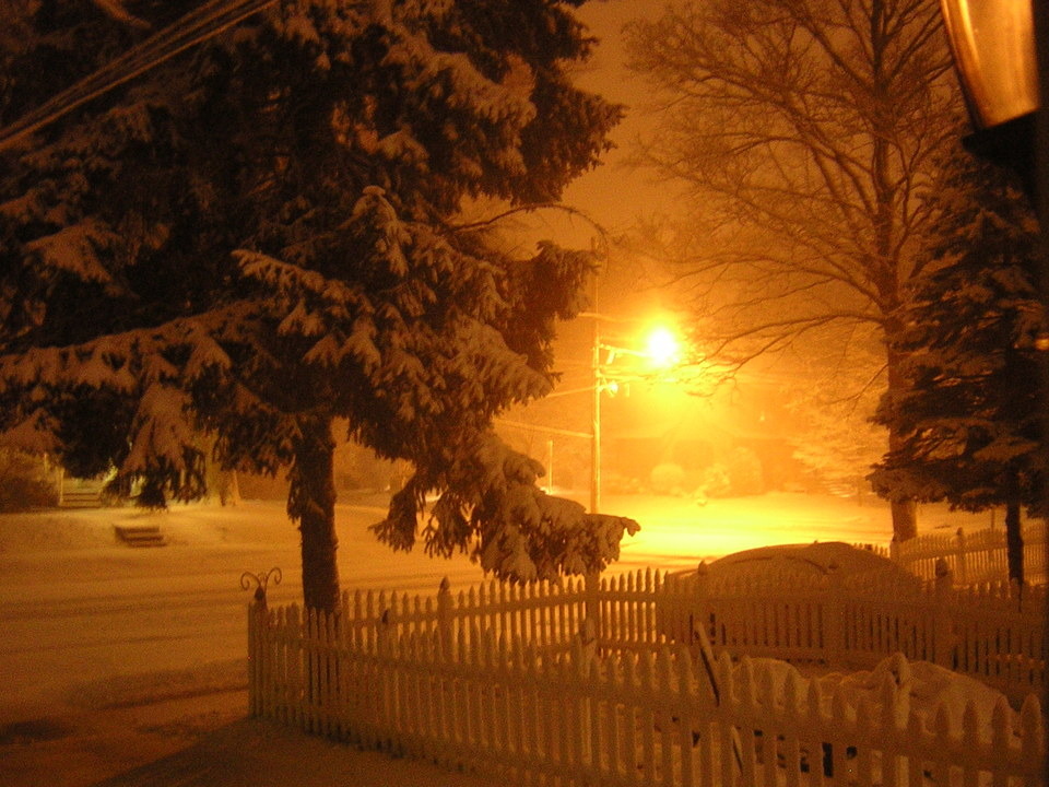 Plainfield, NJ: Field Avenue in the Snow