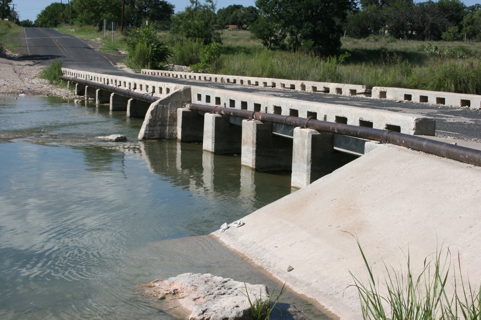 Junction, TX : Flatrock Crossing over South Llano River photo, picture