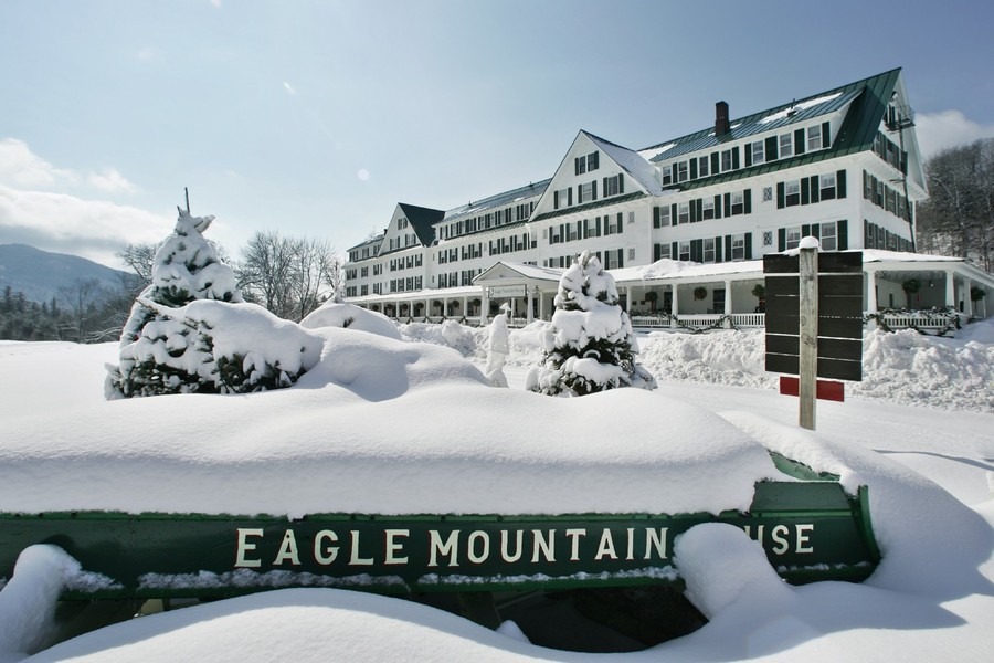 Jackson, NH: Eagle Mountain House & Golf Club in the winter