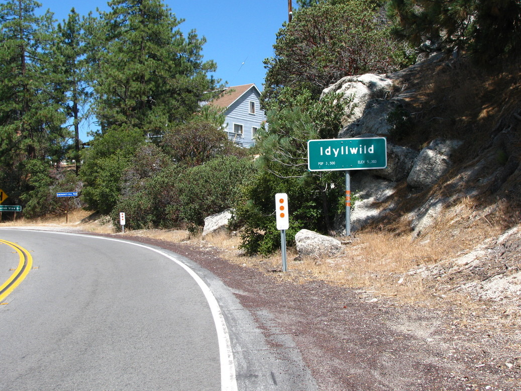 IdyllwildPine Cove, CA Idyllwild Sign on HWY 243 photo, picture
