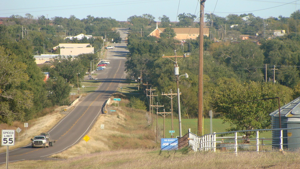 Cheyenne, OK: Main Street