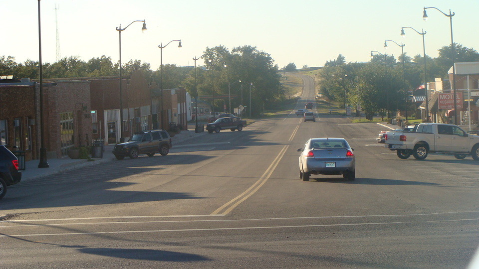 Cheyenne, OK: Main Street