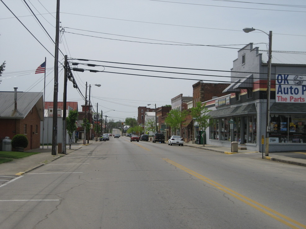 Peebles OH Main Street Looking South Photo Picture Image Ohio At 