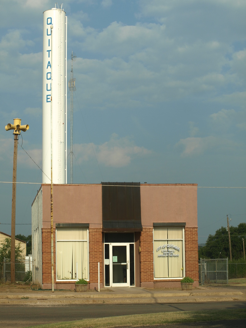 Quitaque, TX City Hall photo, picture, image (Texas) at