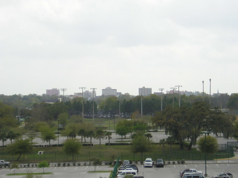 Lakeland, FL: View of Downtown Lakeland looking south from the LRMC parking garage (2004)