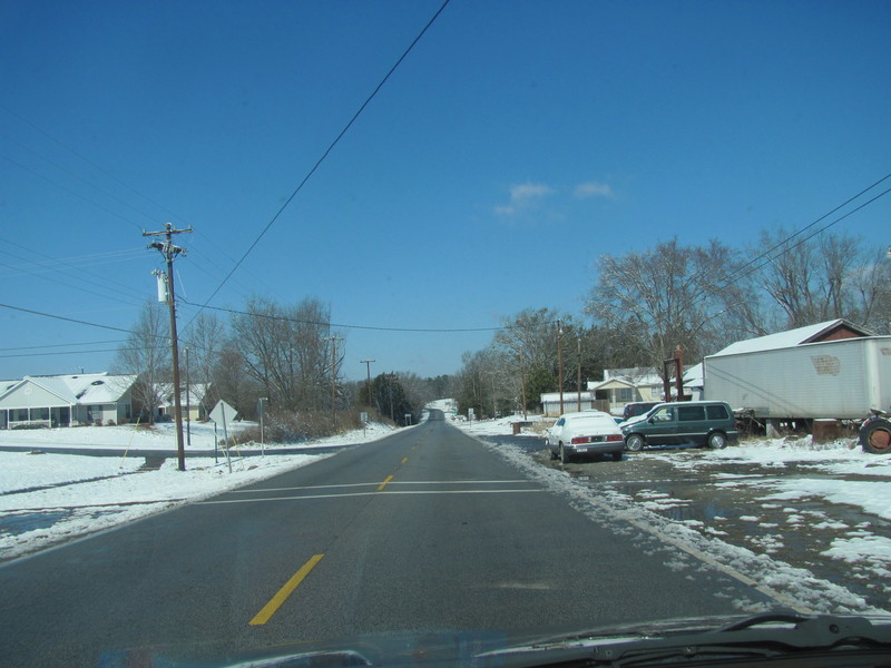 Ware Shoals, SC Ware Shoals in the winter heading toward Honea Path
