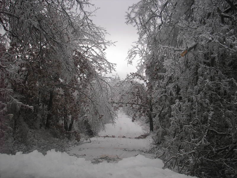 Salem, AR: Republican Road Ice Storm Adventure!