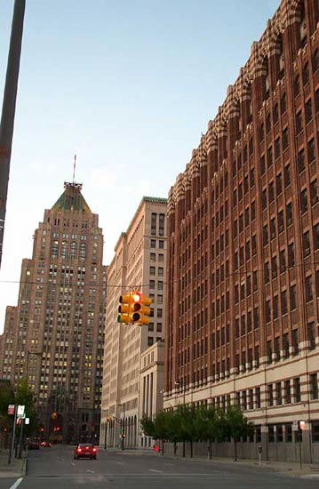 Detroit, MI: New Center Buildings by Albert Kahn