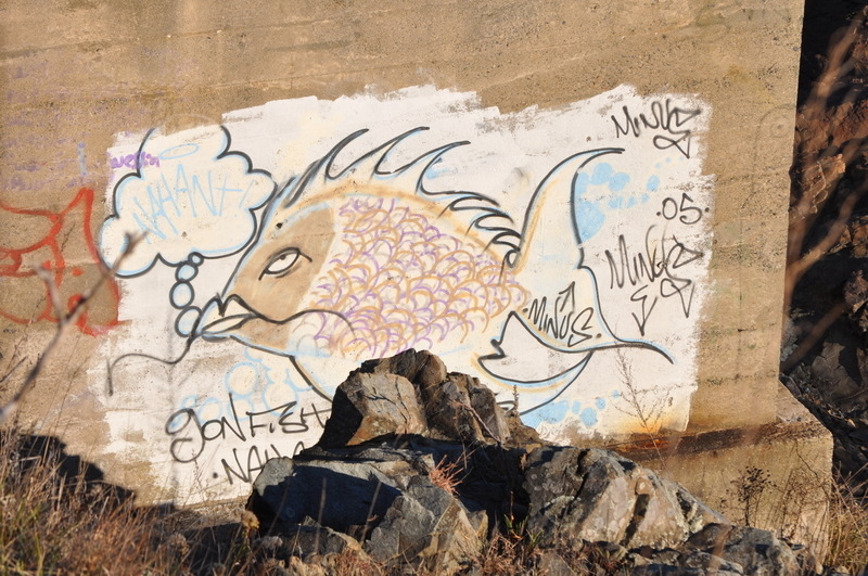 Nahant, MA: Neat grafitti...