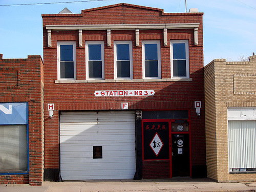 Hutchinson, KS: SONS OF SILENCE CLUB HOUSE {FIRESTATION #3}