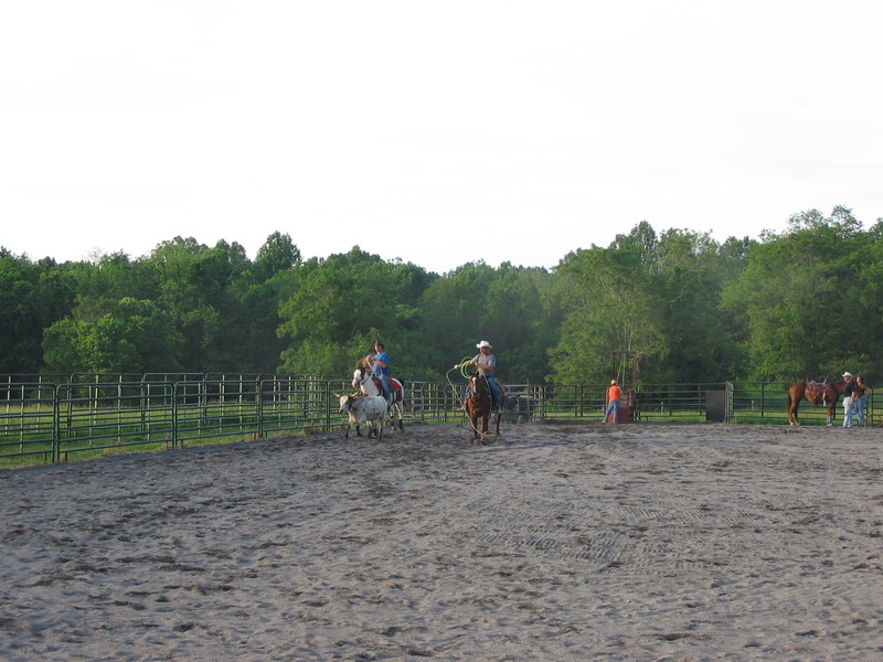 Clear Spring, MD: Roping at the Long L Ranch