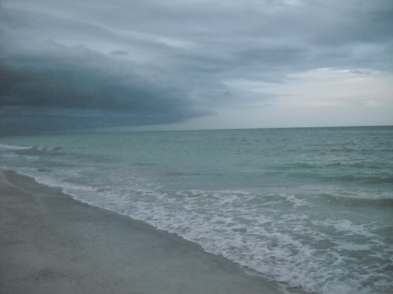 Belleair Beach, FL: storm coming in
