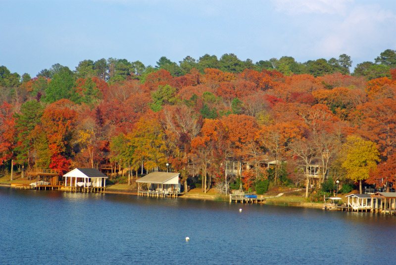 Lindale, TX: Fall at Hide-A-Way Photo by Fred Bilbo